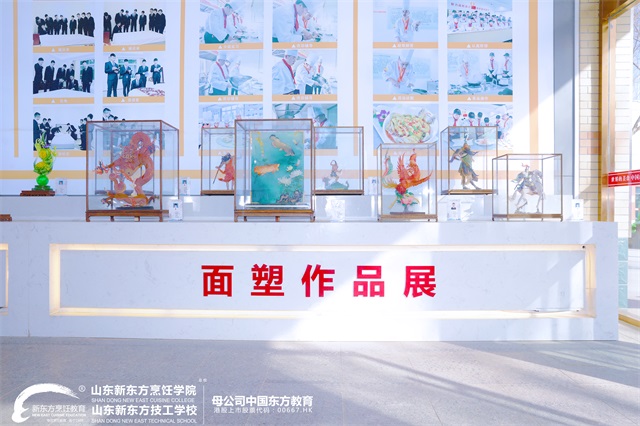 山东新东方作品展台